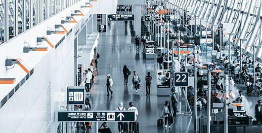 Face recognition helps busy secure-access points in airports