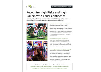 SAFR for Casinos