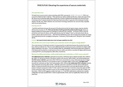 PKOC & PLAI White Paper