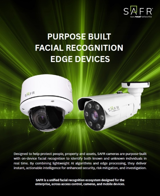 SAFR Camera Brochure Cover Image