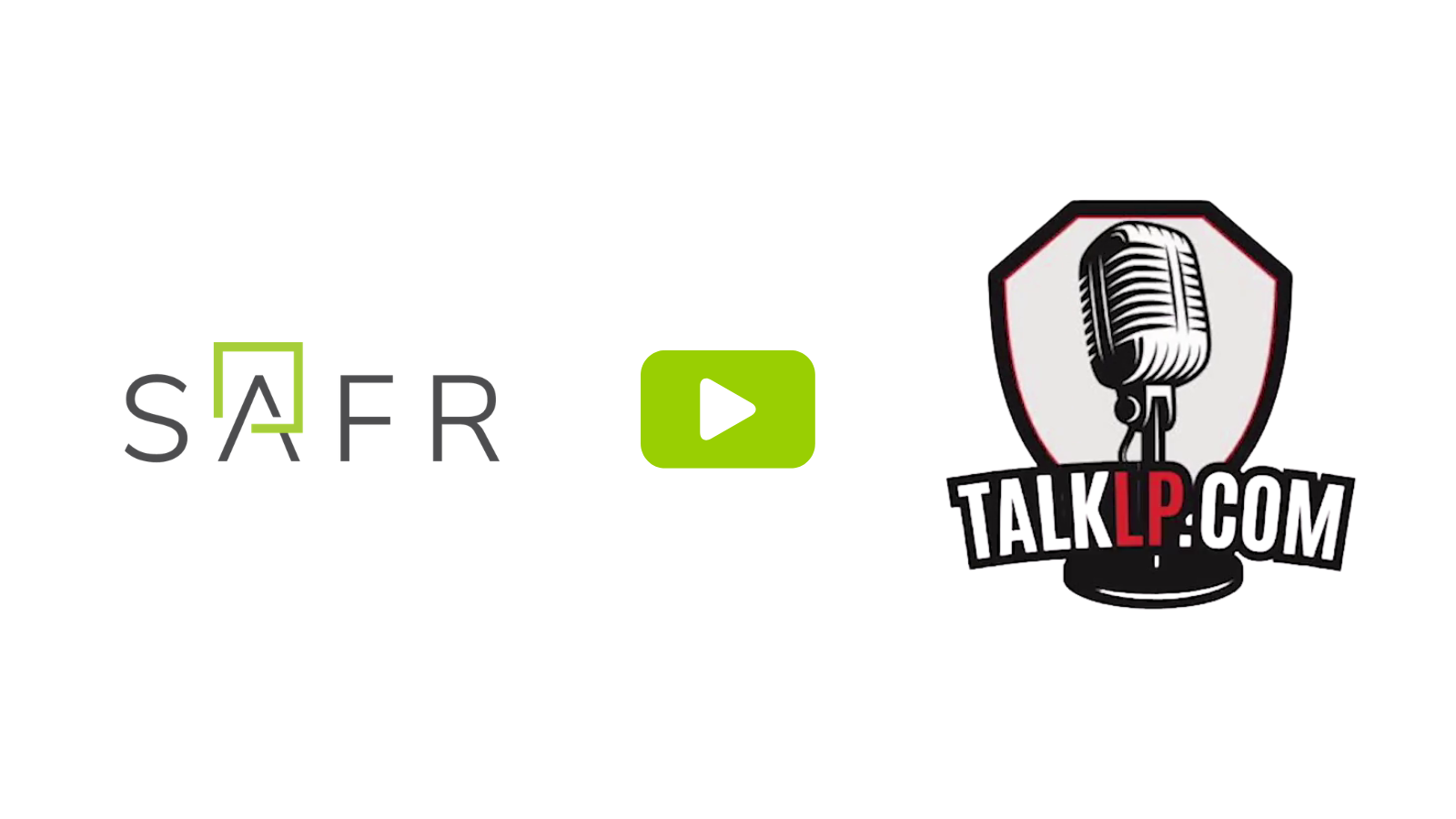 SAFR Logo and TalkLP.com Logo