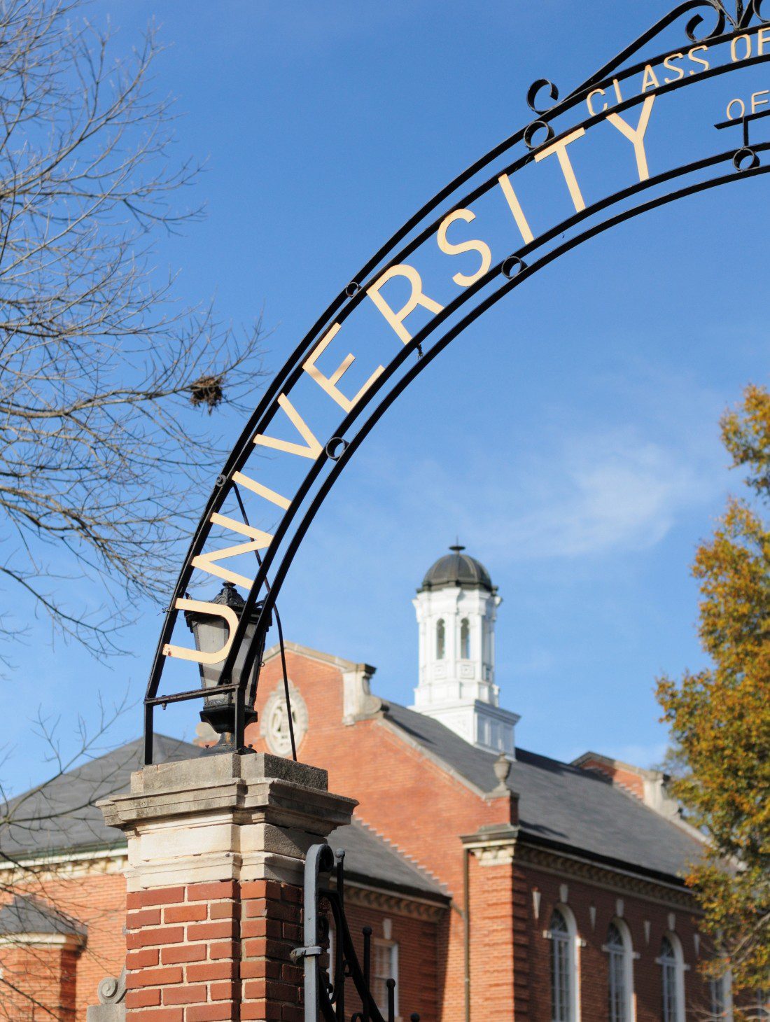 Office building at night